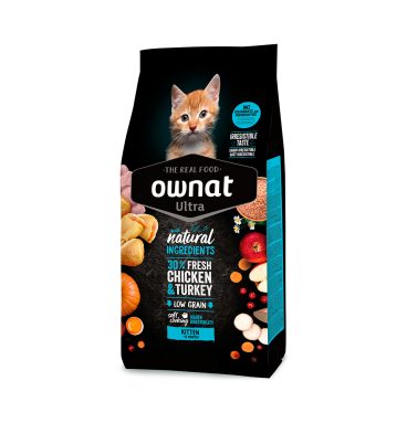 Ownat Ultra Kitten με Κοτόπουλο & Γαλοπούλα