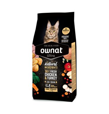 Ownat Ultra Young Sterilized με Κοτόπουλο & Γαλοπούλα